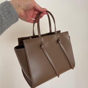 Zara Brown Leather Satchel
